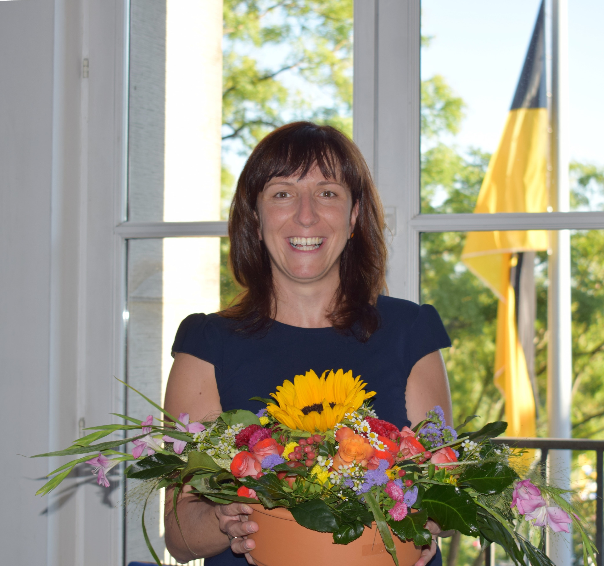 Ehrung Frau Sandrine Augustin